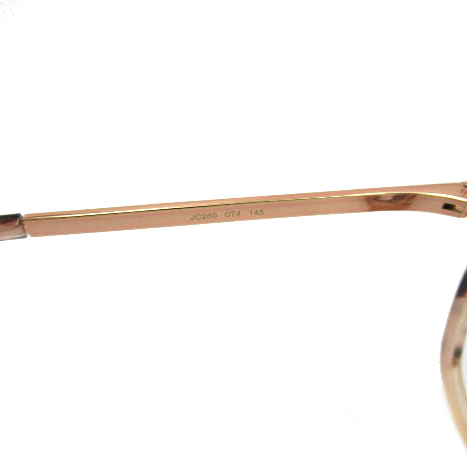 Jimmy Choo Eyeglasses Frame Brown Plastic