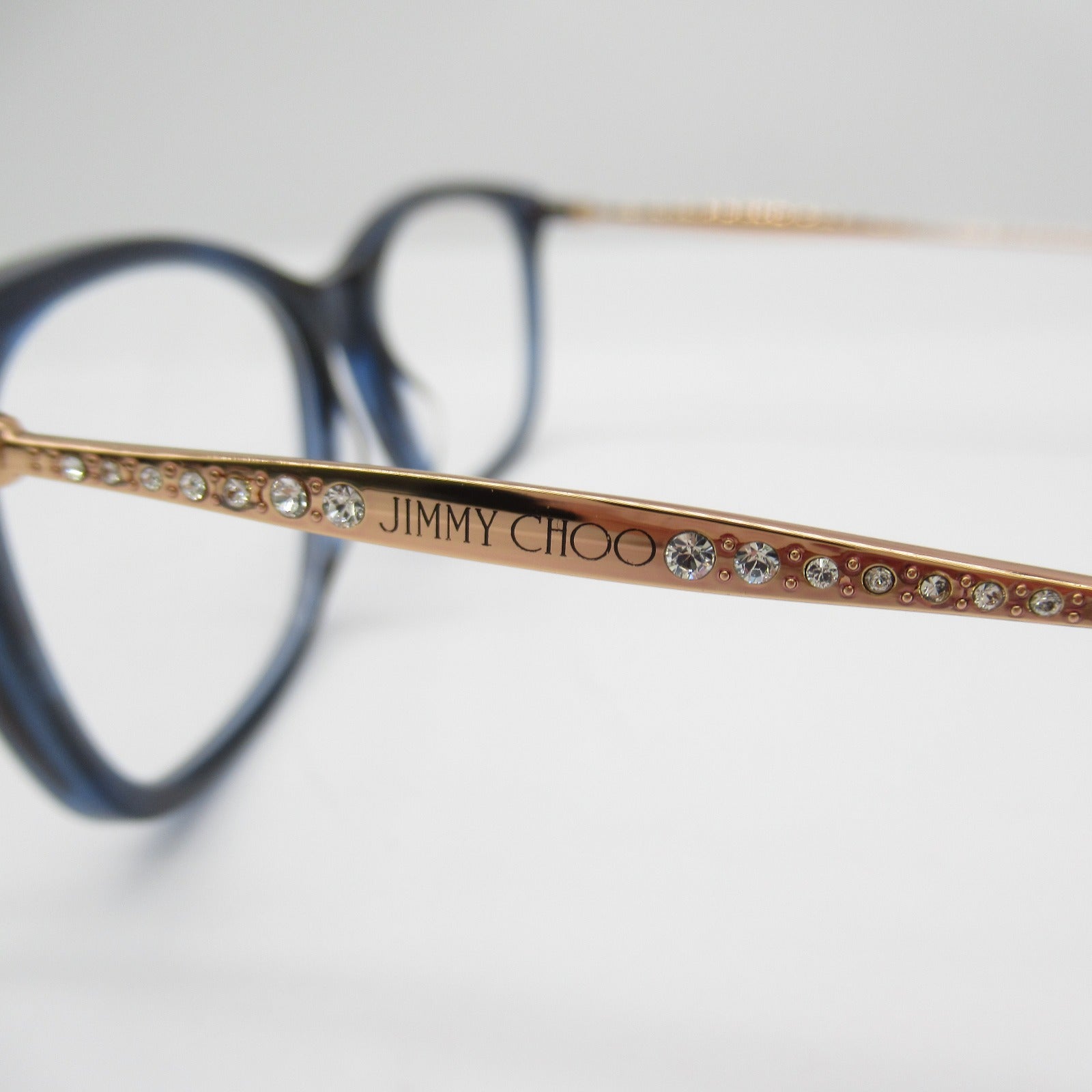 Jimmy Choo Eyeglasses Frame Stainless Steel Plastic