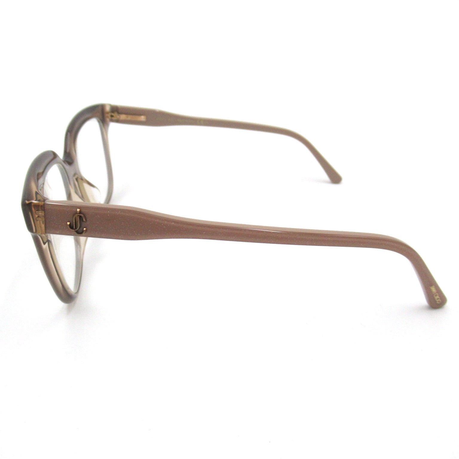 Jimmy Choo Plastic Eyeglasses Frame Beige