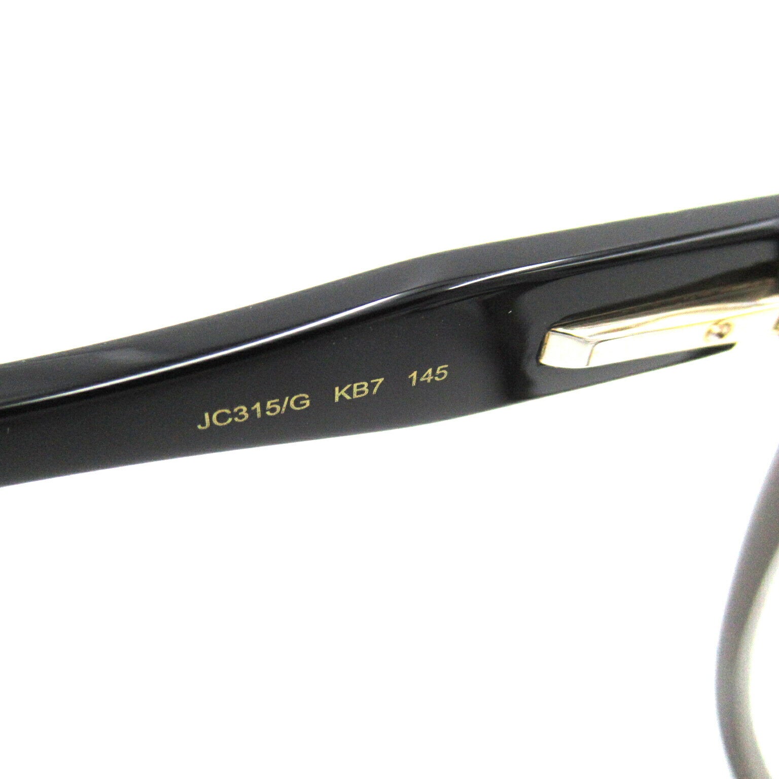 Jimmy Choo Plastic Eyeglasses Frame Black