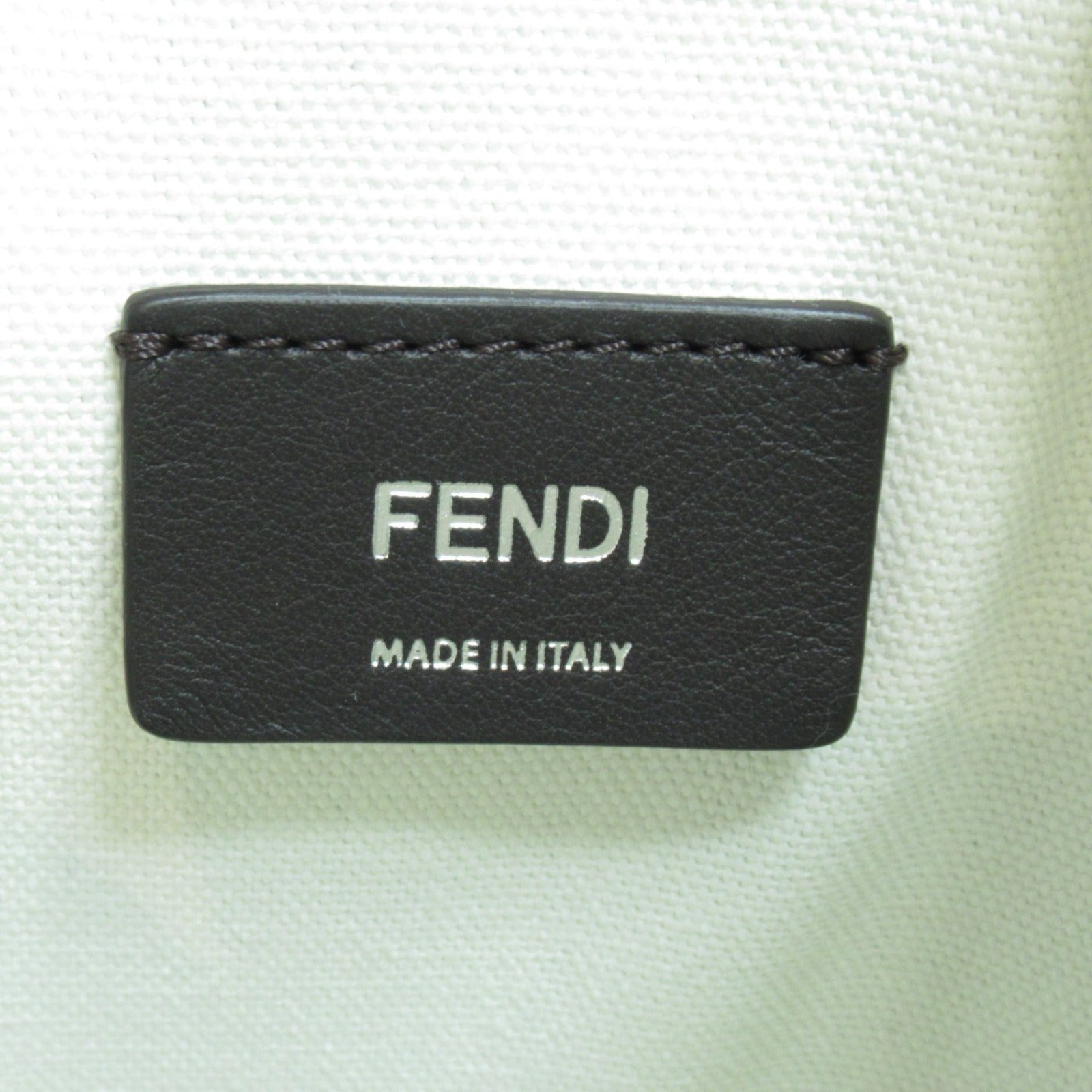 Fendi Mon Tresor Mini Bag Canvas Leather