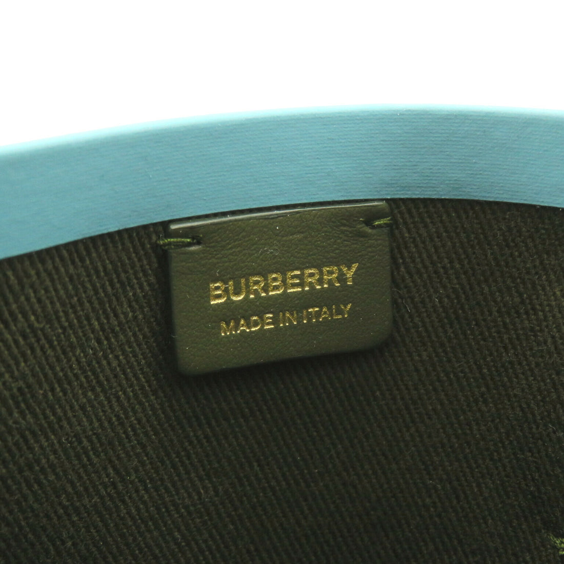 Burberry Bucket Bag 2way Shoulder Green