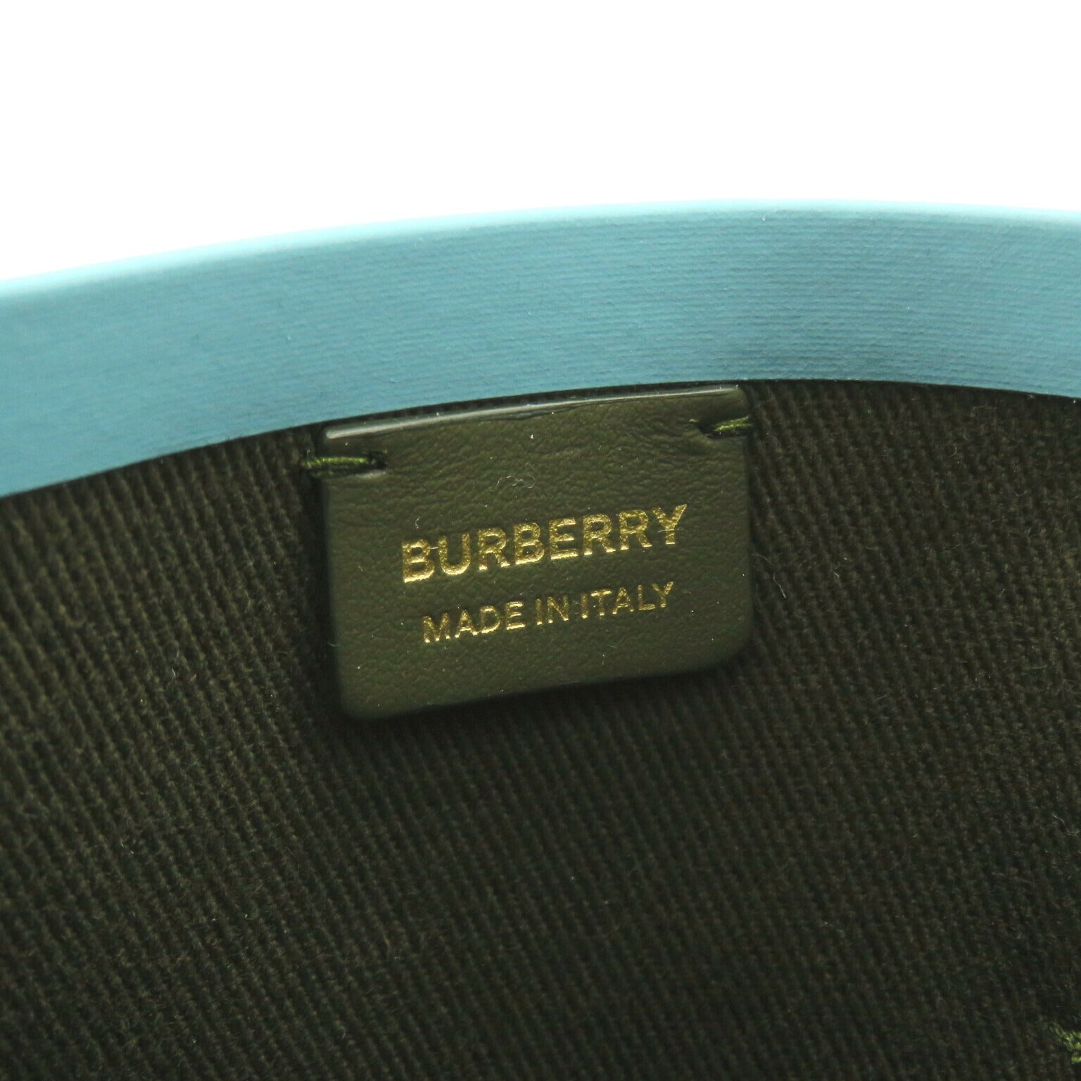 Burberry Bucket Bag 2way Shoulder Green