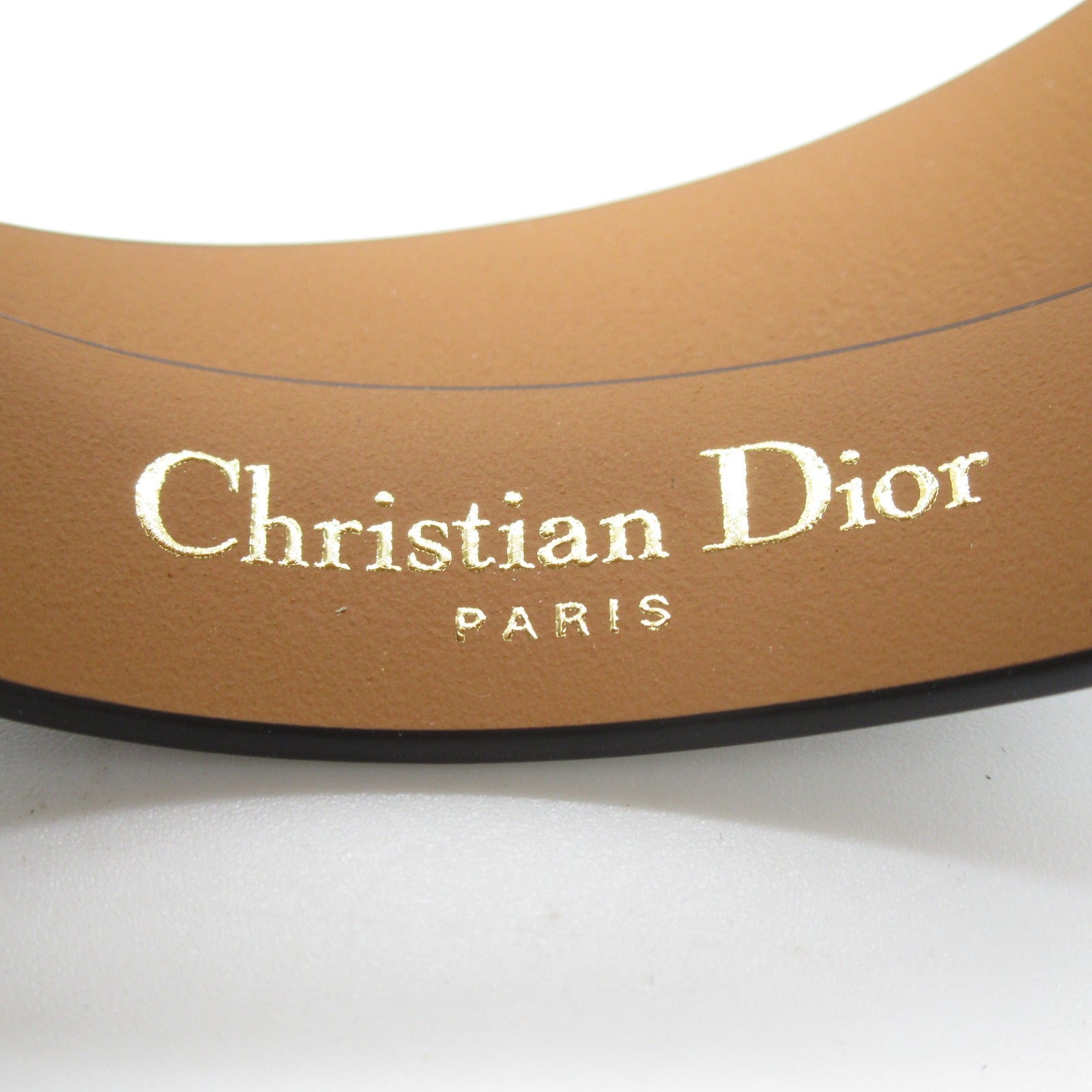 Dior Montaigne Leather Double Bracelet