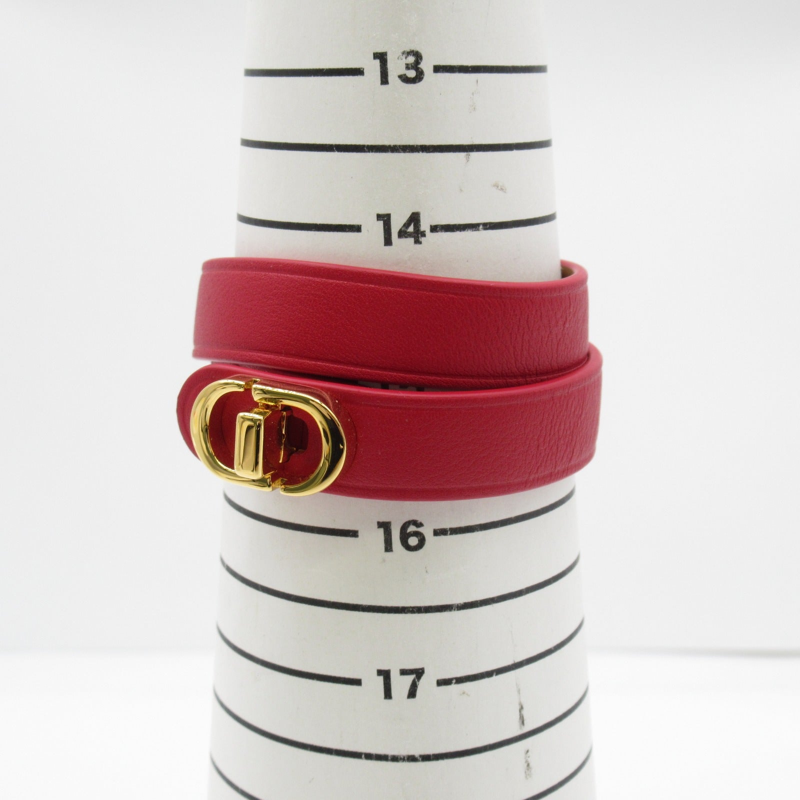 Dior 30 Montaigne Double Bracelet Red