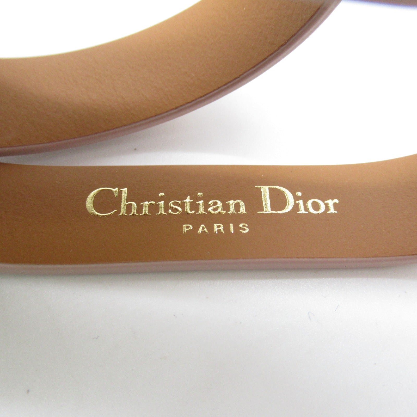 Dior 30 Montaigne Leather Double Bracelet