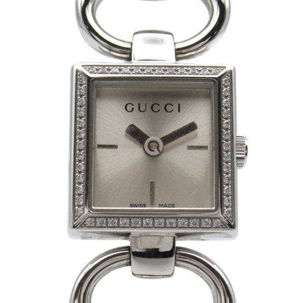 Gucci  Women's Stainless Steel GUCCI 120.00 Quartz Wrist Watch  Metal Other 120.0 in Great Condition