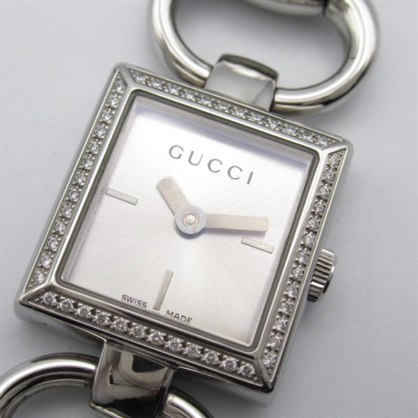 Gucci  Women's Stainless Steel GUCCI 120.00 Quartz Wrist Watch  Metal Other 120.0 in Great Condition