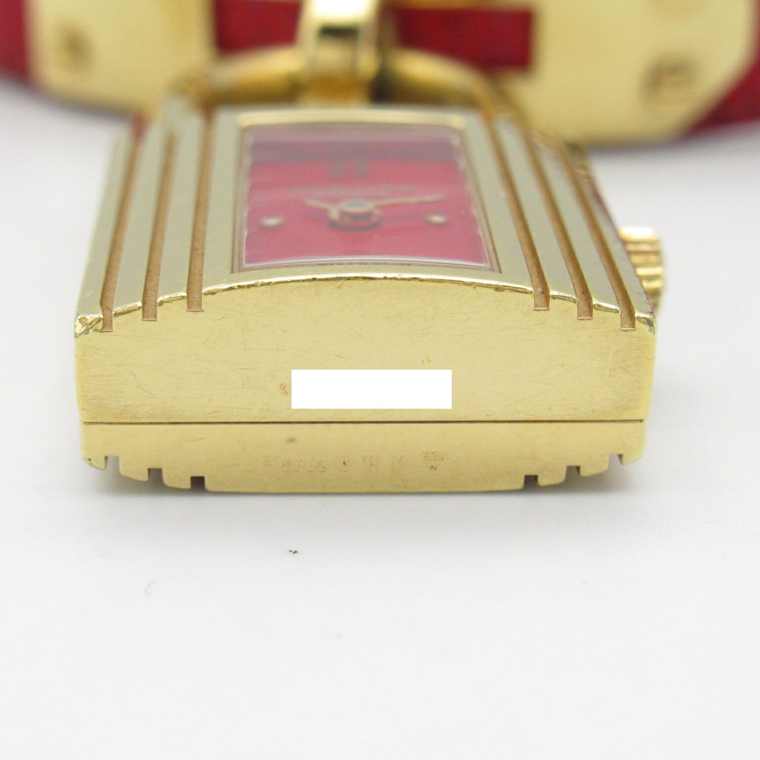 Hermes Kelly Watch Gold Plated Leather Quartz