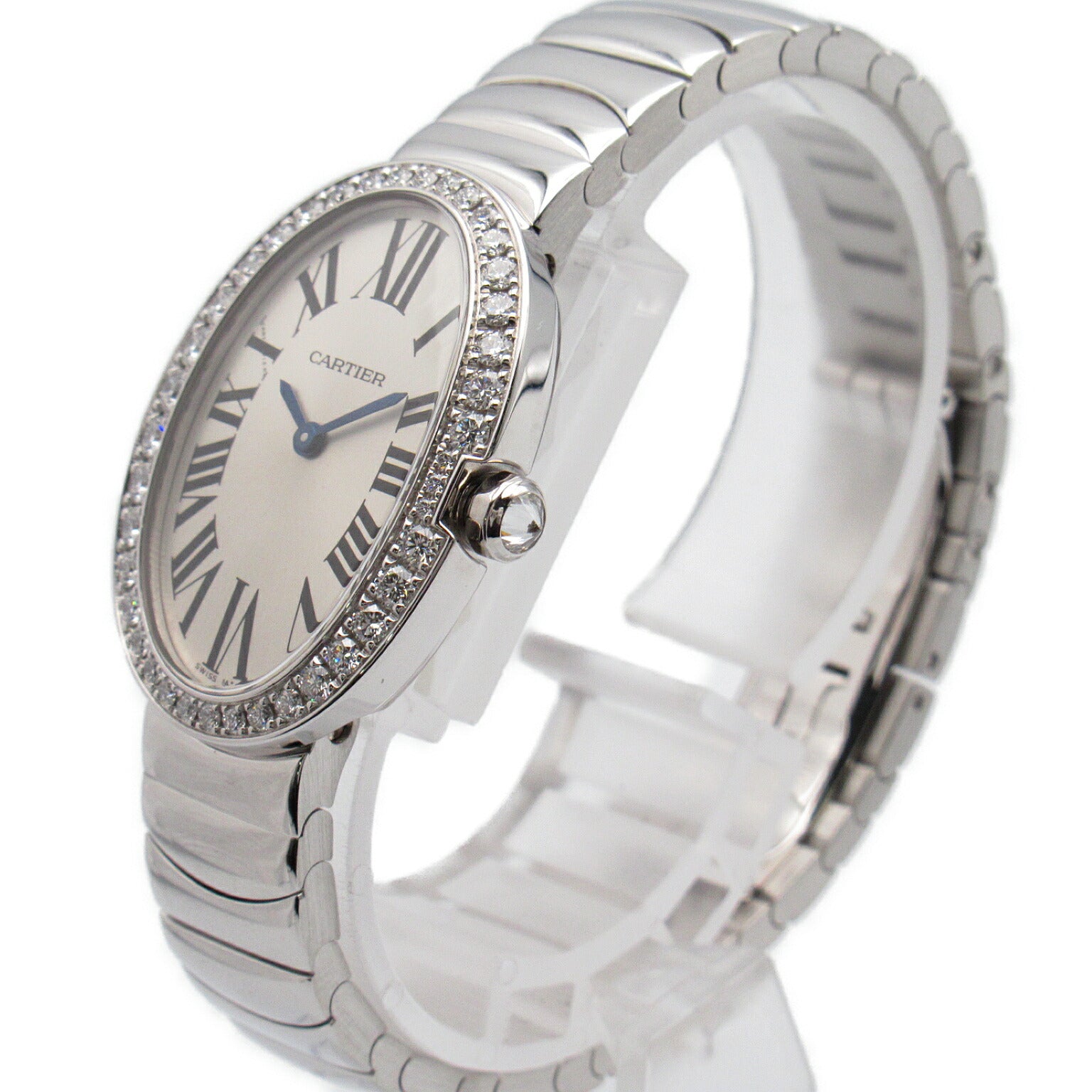 Cartier Baignoire SM Diamond Bezel Watch WB520006