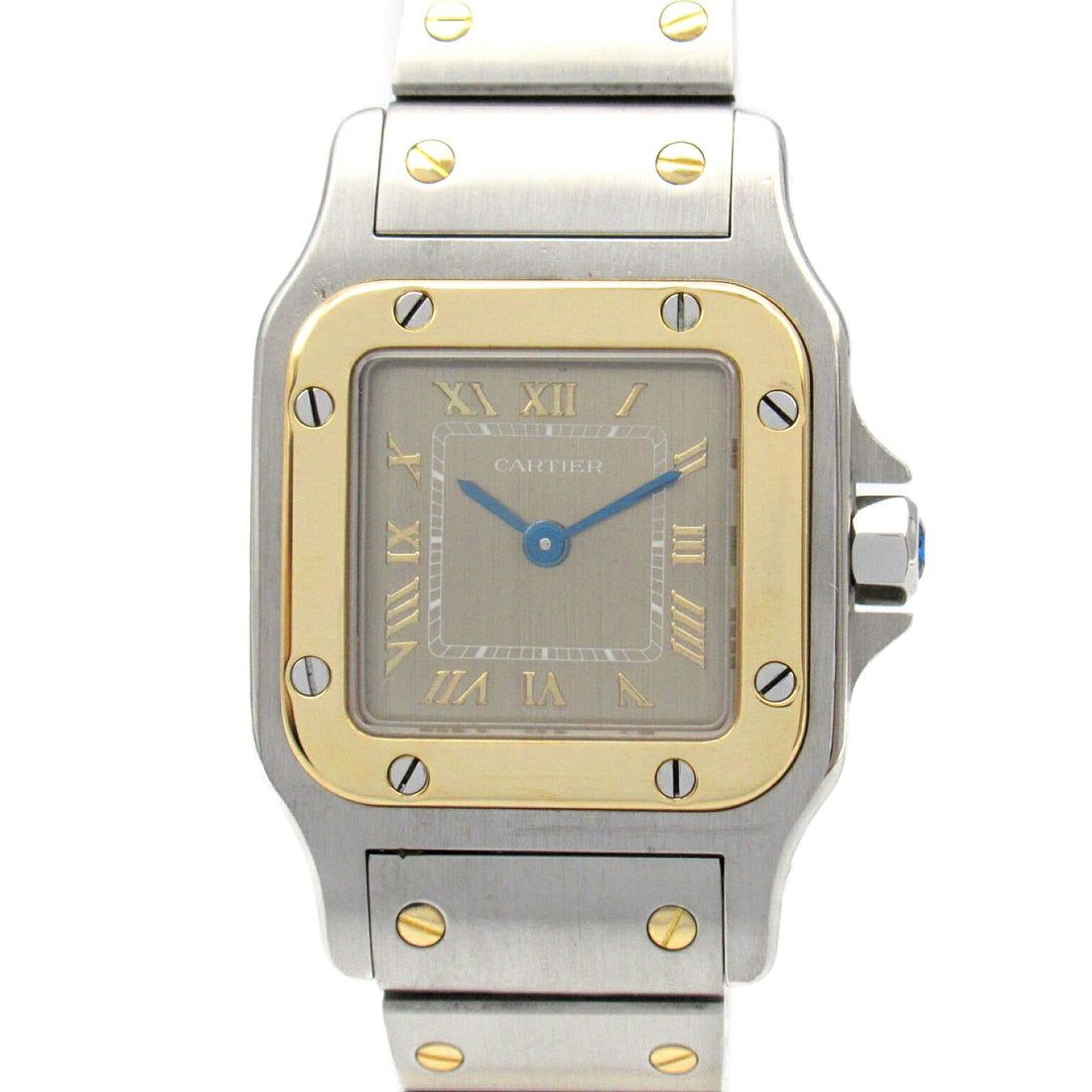 Cartier Santos Galbee SM Watch Gold Stainless Steel