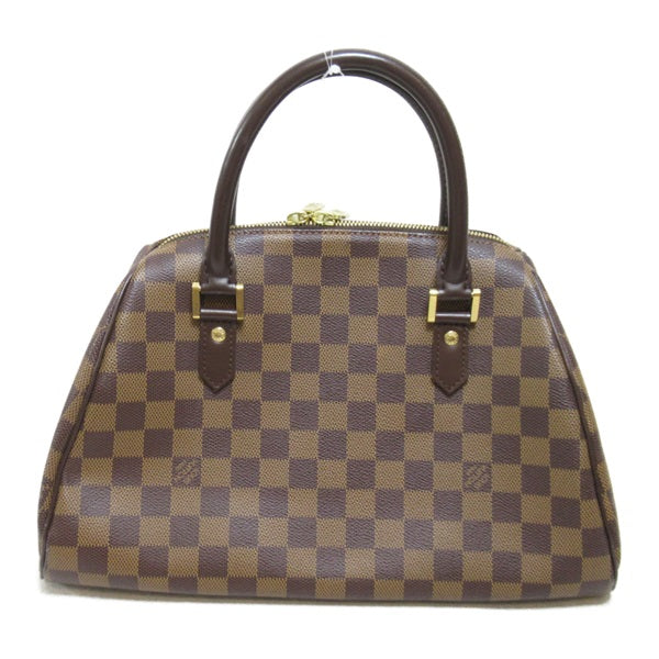 Louis Vuitton Damier Ebene Rivera MM Canvas Handbag N41434 in Very Good Condition