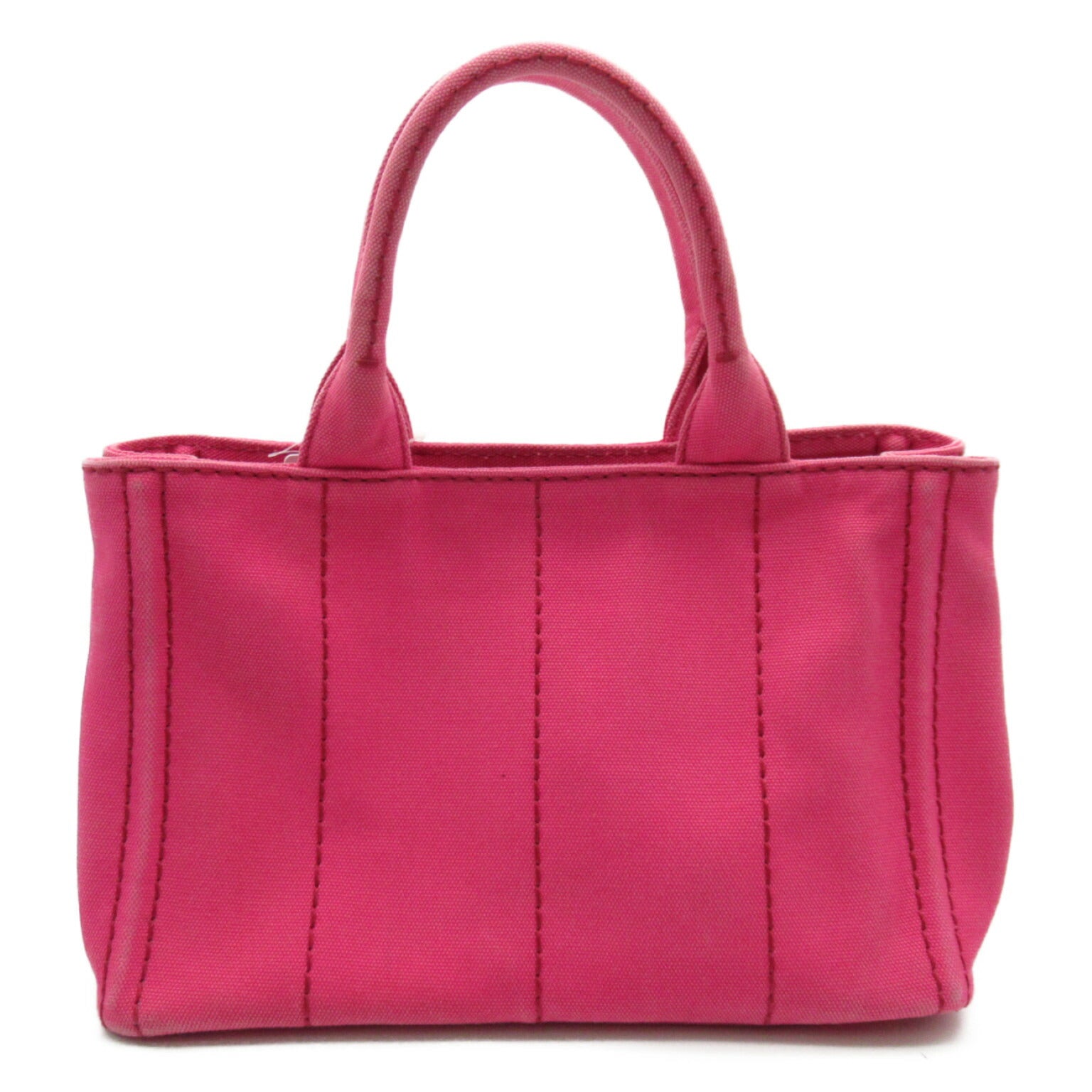 Prada Canvas Canapa Tote Bag Pink