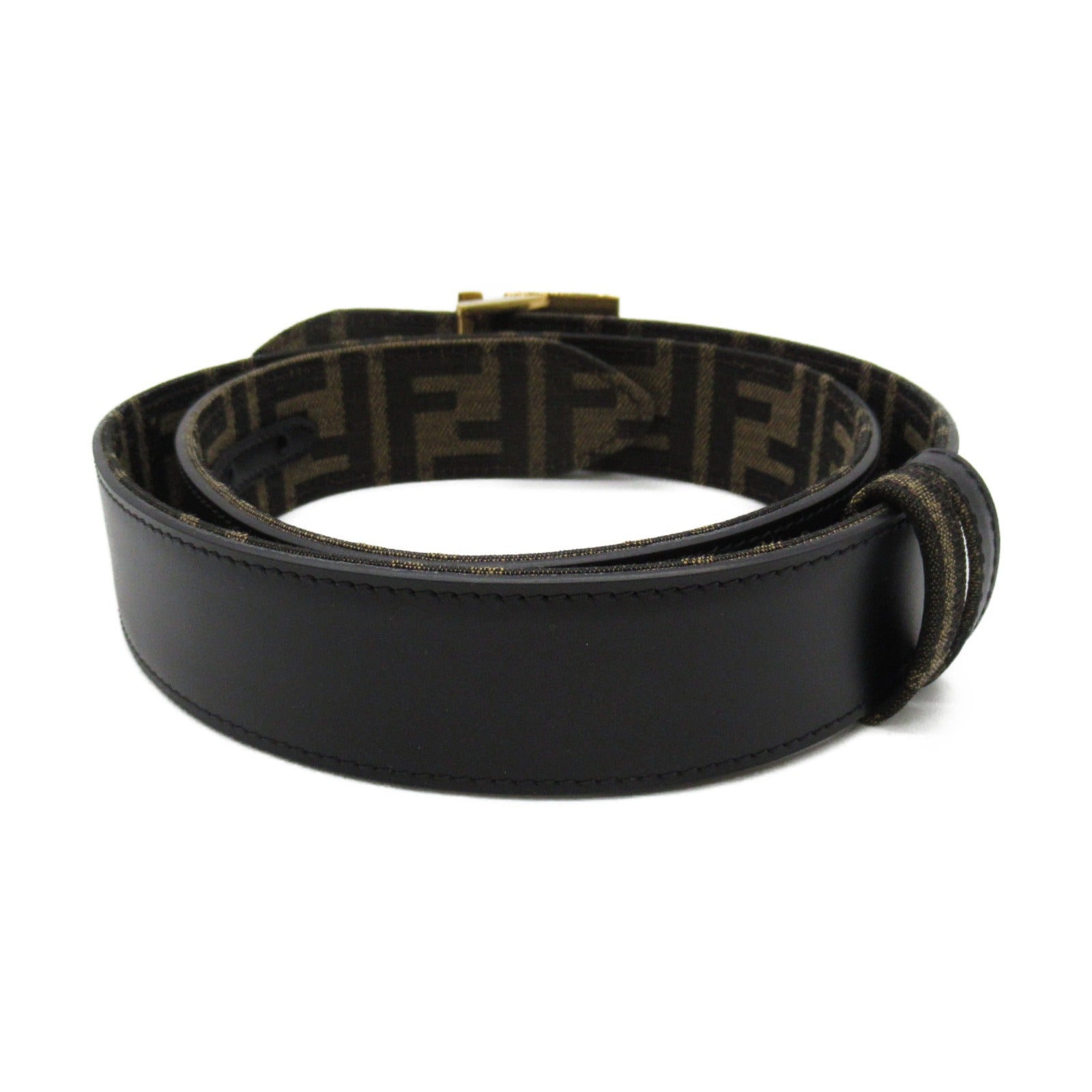 Fendi Leather Belt Black 8C0686ANH7F1L2J80