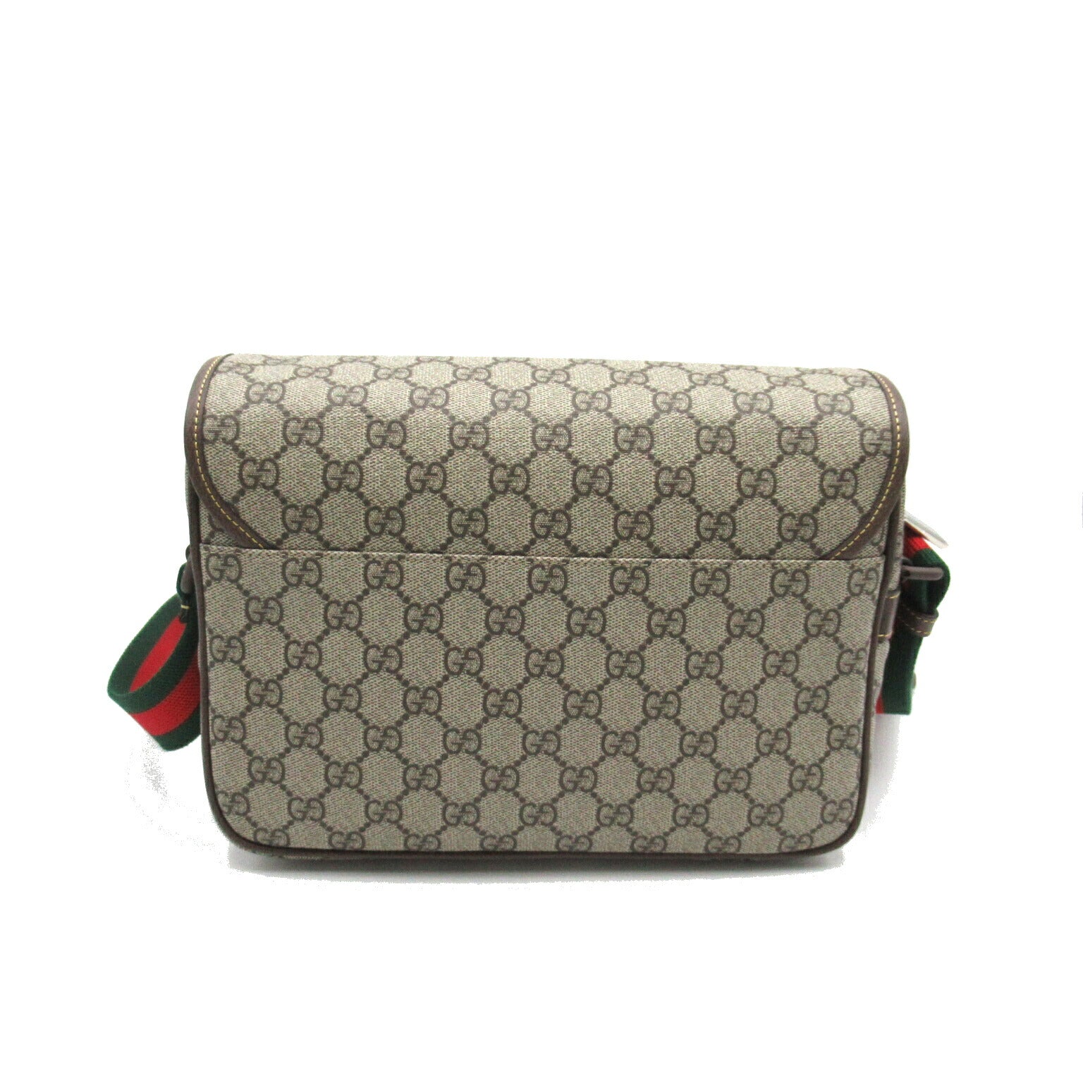 Gucci GG Supreme Shoulder Bag Brown