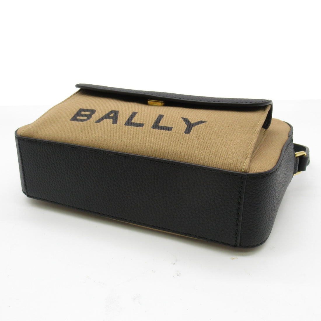 Bally Fabric Leather Shoulder Bag BAR DANIEL