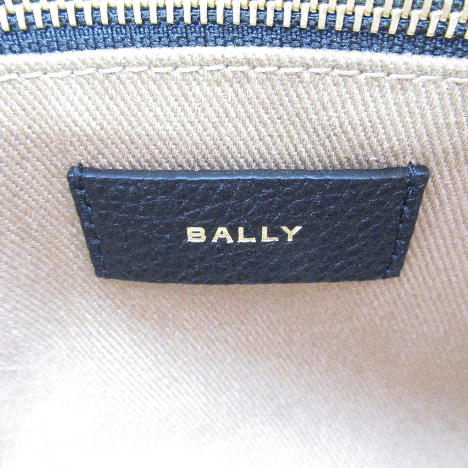 Bally Fabric Leather Shoulder Bag BAR DANIEL