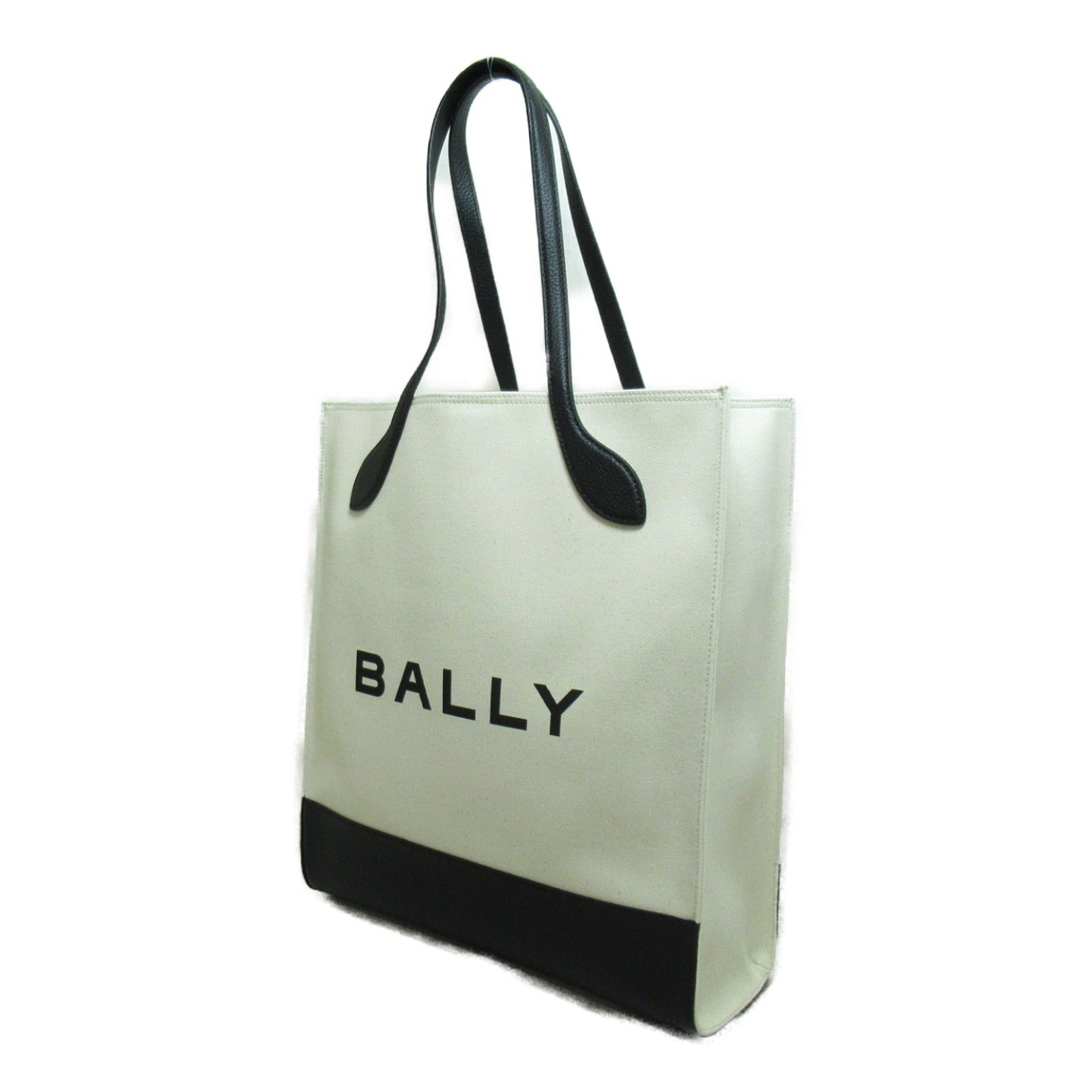 Bally Fabric Leather Tote Bag BAR KEEP ON NS 6304517