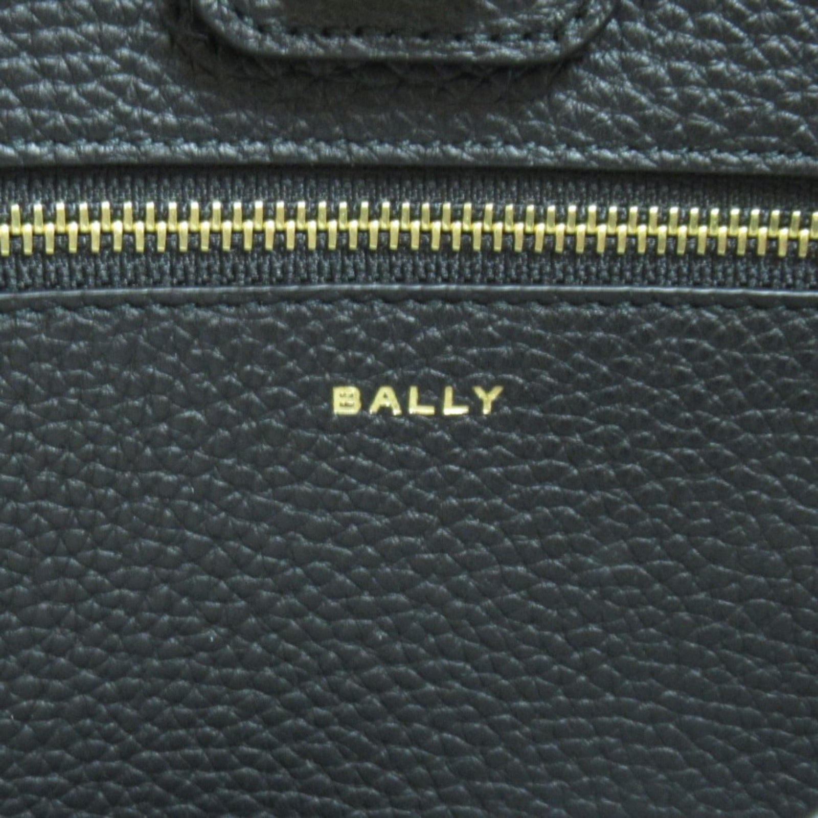 Bally Fabric Leather Tote Bag BAR KEEP ON NS 6304517