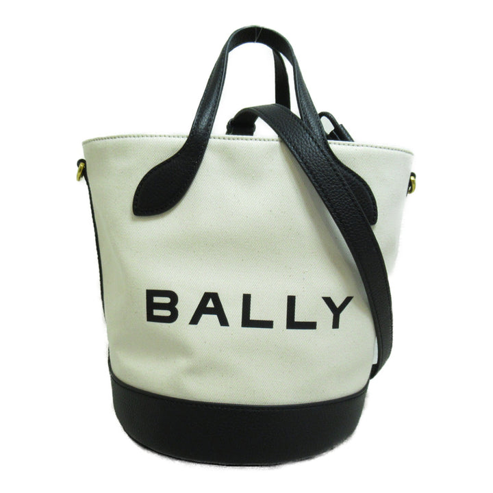 Bally Fabric Leather 2way Shoulder Bag 6304522