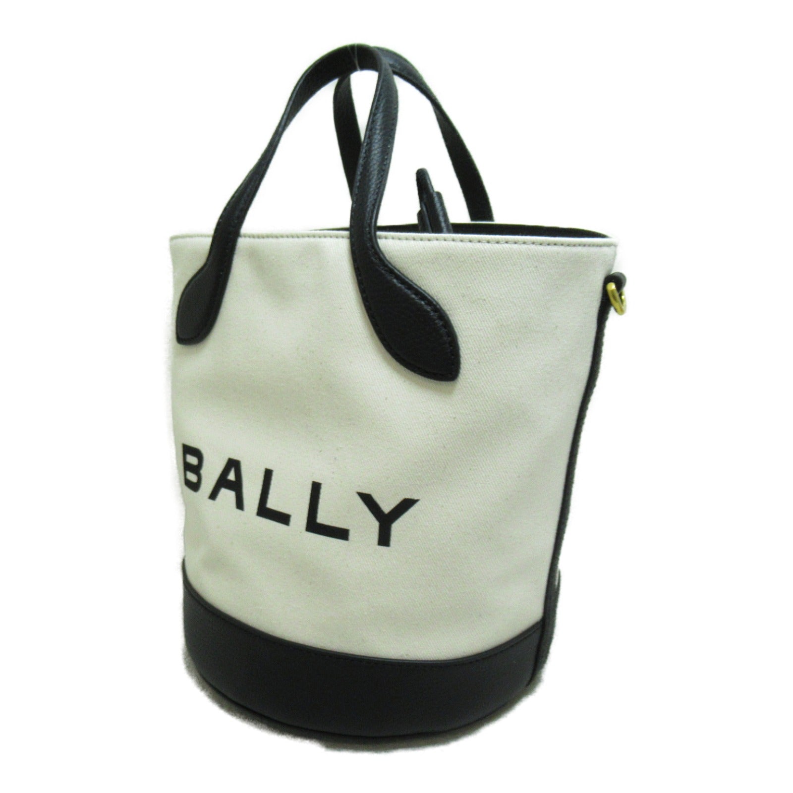 Bally Fabric Leather 2way Shoulder Bag 6304522