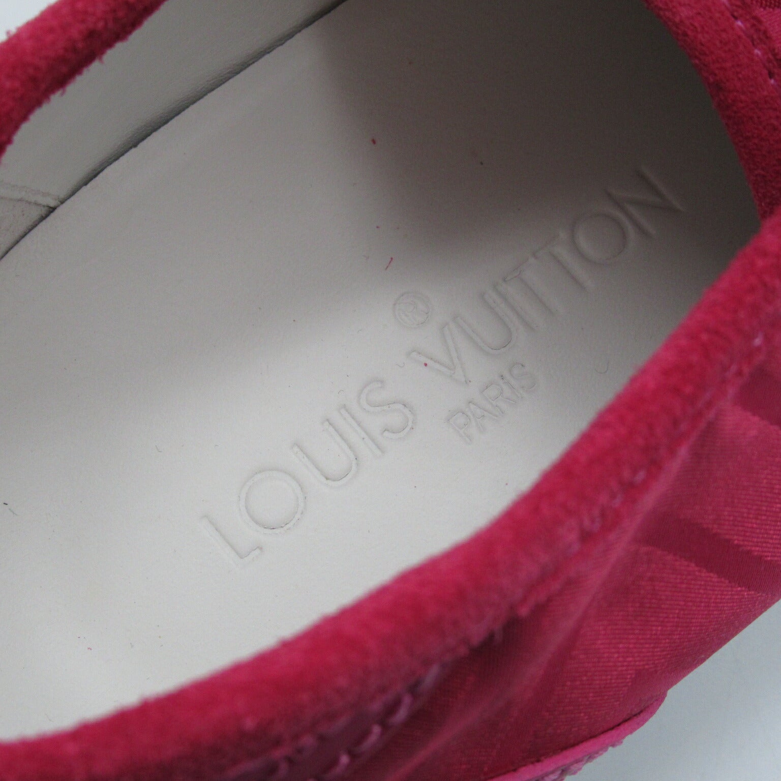 Louis Vuitton Nylon Sneakers Pink