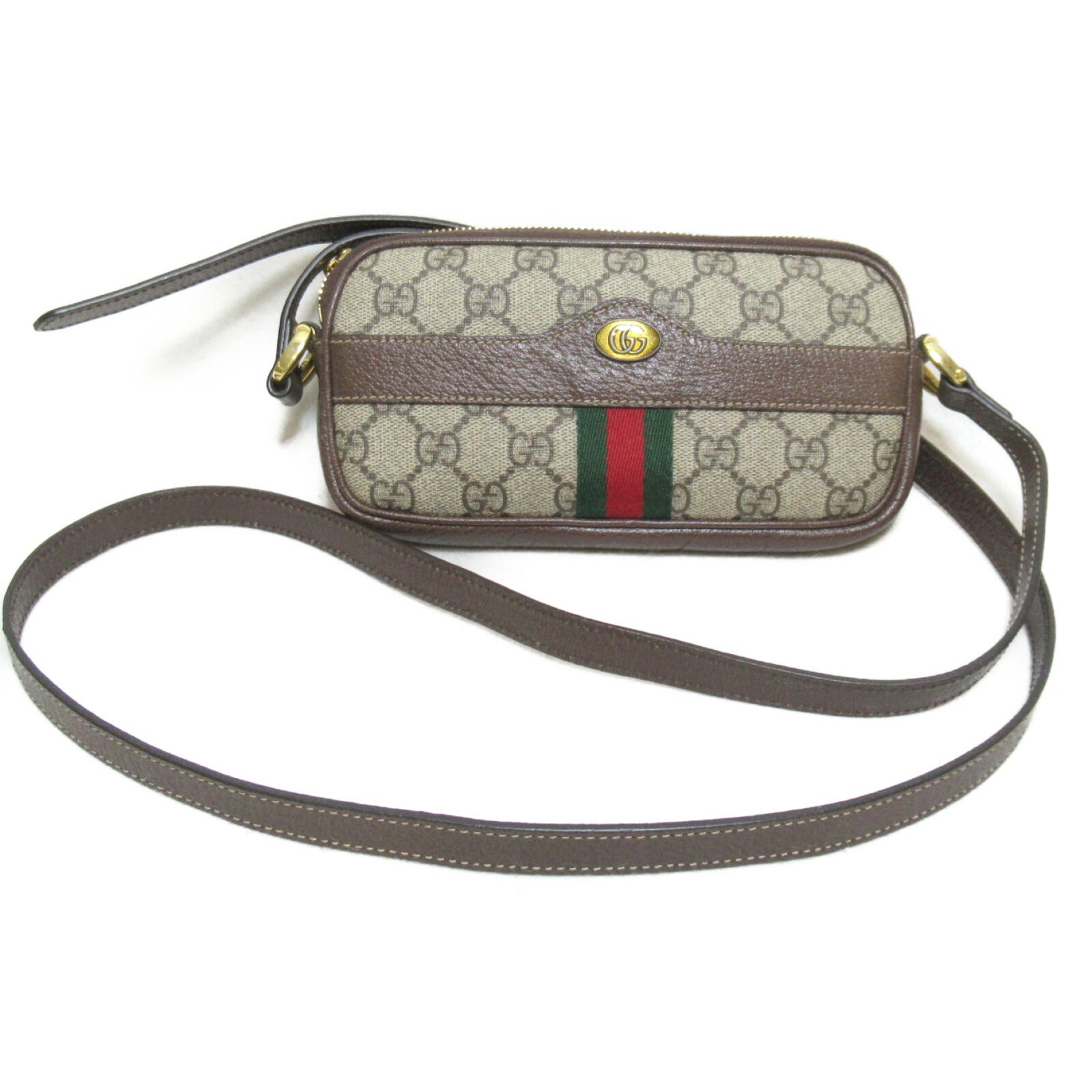 Gucci Canvas GG Supreme Shoulder Bag 598664