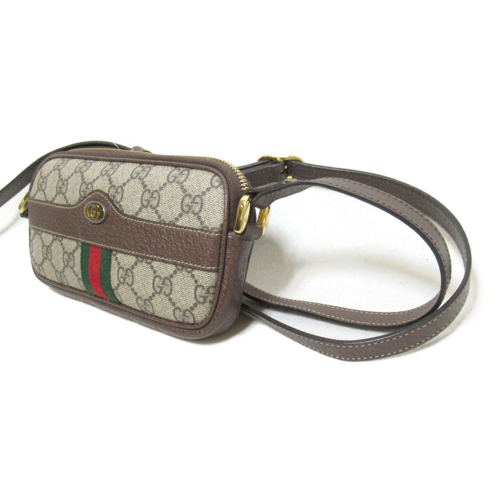 Gucci Canvas GG Supreme Shoulder Bag 598664