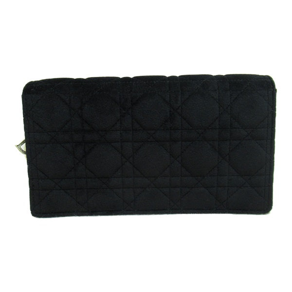Velvet Cannage Lady Dior Convertible Clutch