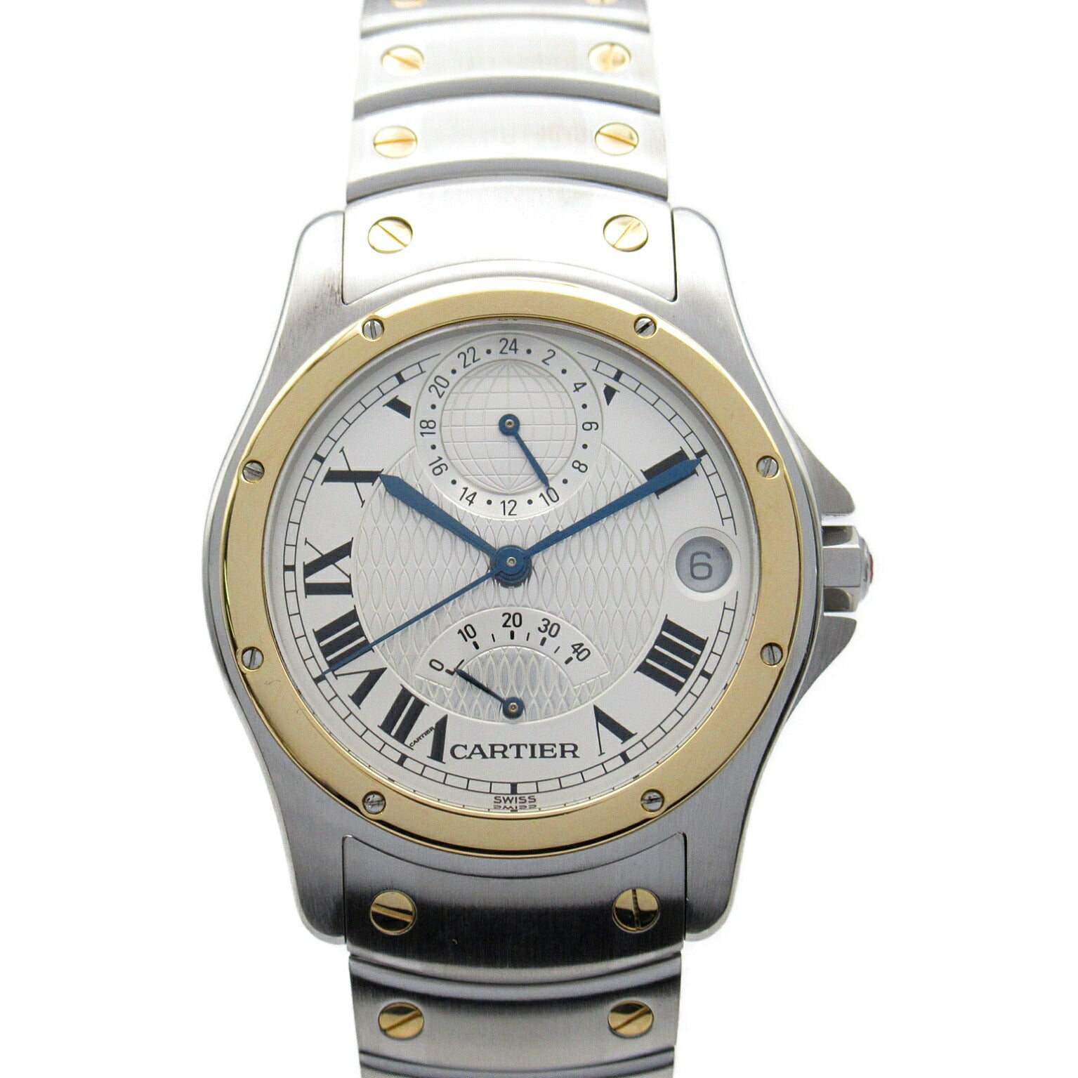 Cartier Santos Ronde GMT Watch W2038R3