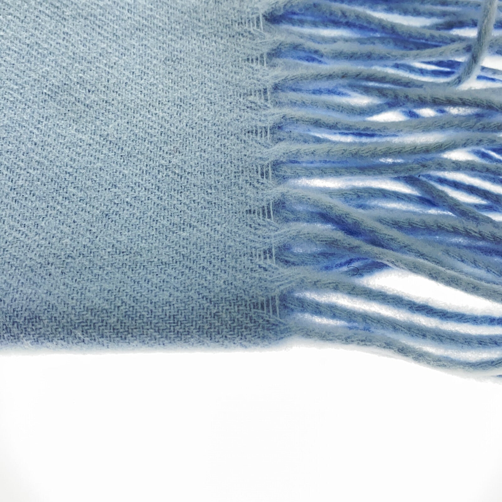 MAISON KITSUNE Wool Scarf Blue