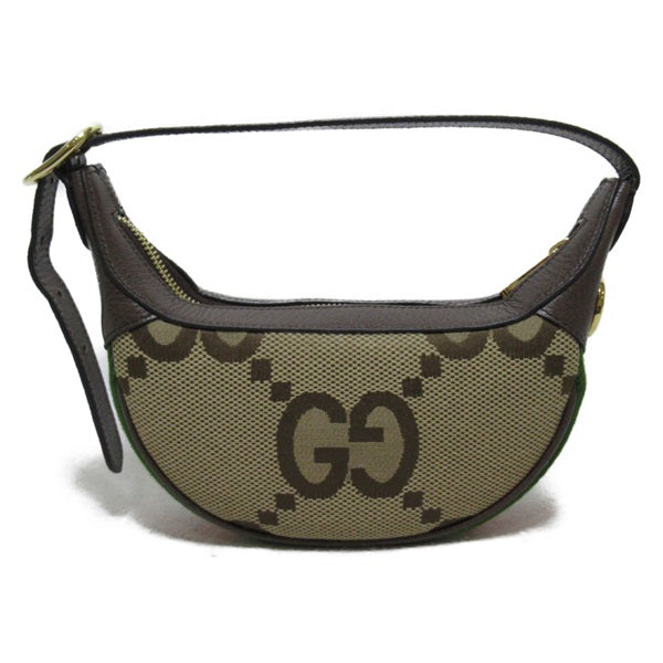 Gucci Jumbo GG Canvas Mini Ophidia Bag Canvas Handbag 658551 in Excellent condition