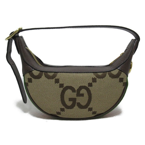 Gucci Jumbo GG Canvas Mini Ophidia Bag Canvas Handbag 658551 in Great Condition