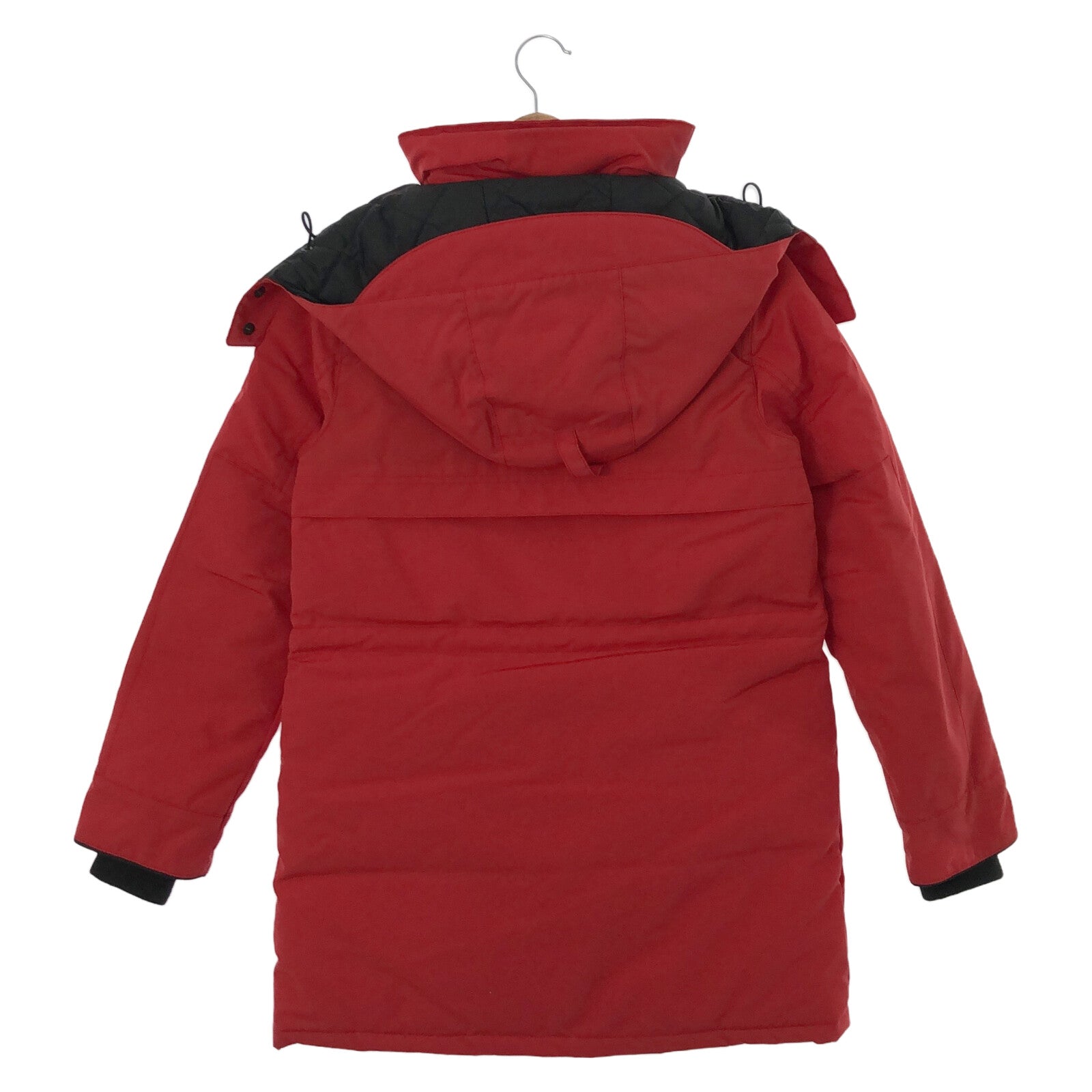 Canada Goose Polyester Down Jacket Red XS