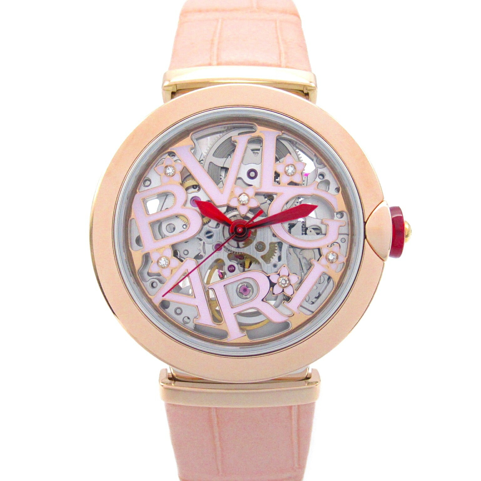 Bvlgari Lucea Sakura Watch Pink Gold Steel