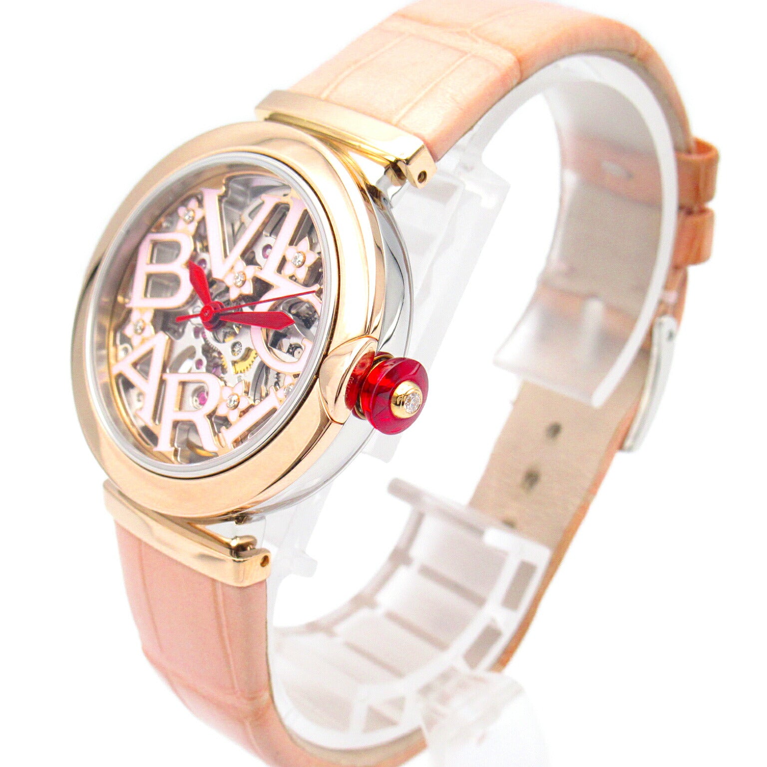 Bvlgari Lucea Sakura Watch Pink Gold Steel