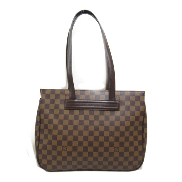 Louis Vuitton Damier Ebene Parioli PM Canvas Tote Bag N51123 in Excellent condition