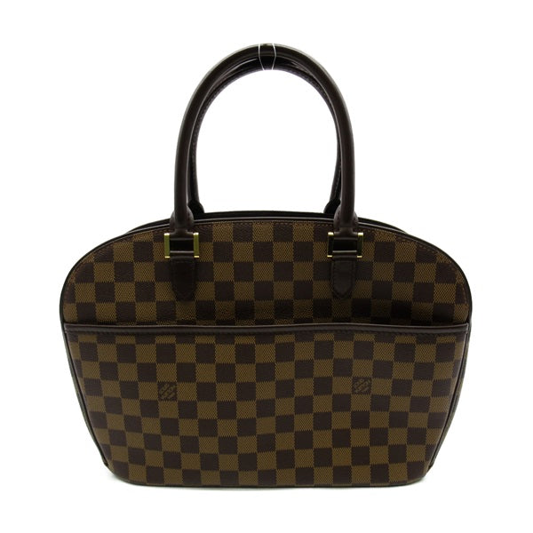 Louis Vuitton Damier Ebene Sarria Horizontal Canvas Handbag N51282 in Great Condition