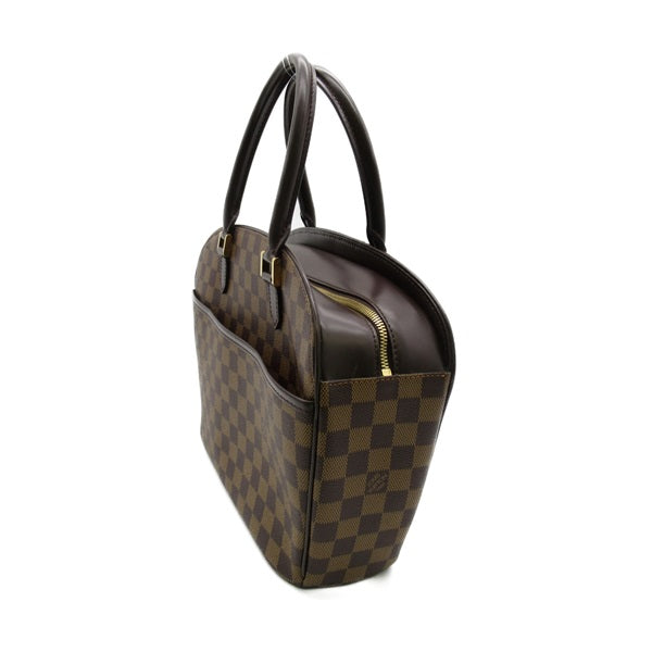 Louis Vuitton Damier Ebene Sarria Horizontal Canvas Handbag N51282 in Great Condition