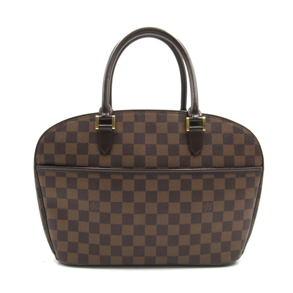 Louis Vuitton Damier Ebene Sarria MM  Canvas Handbag N51282 in Great Condition