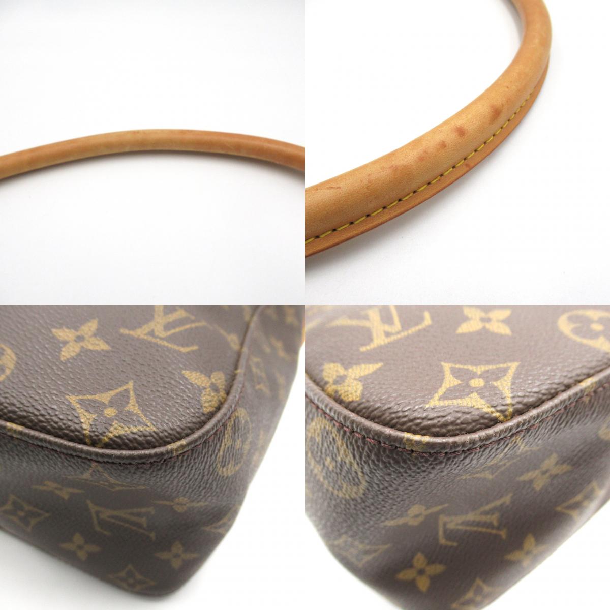 Louis Vuitton Looping Shoulder Bag PVC Canvas