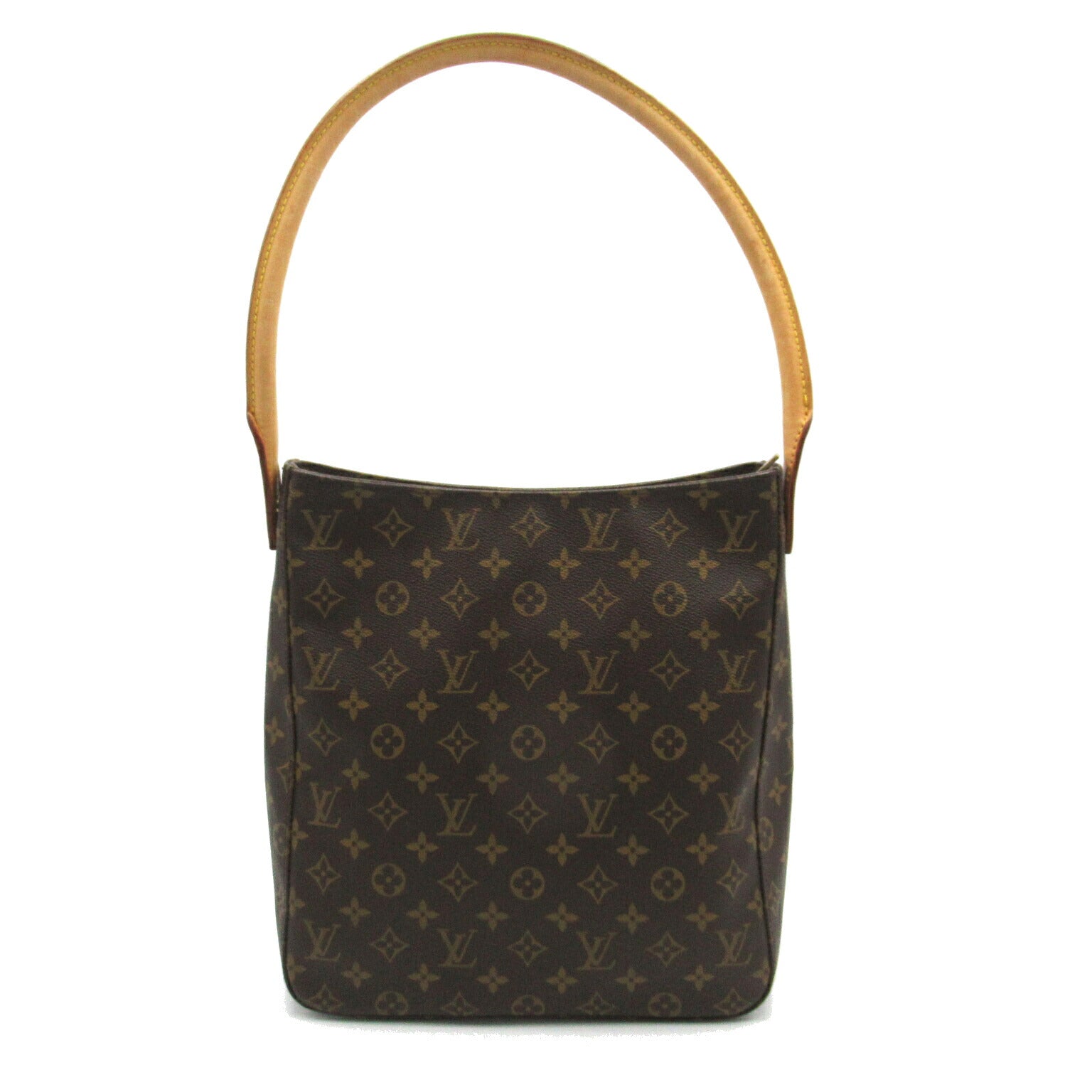 Louis Vuitton Looping Shoulder Bag PVC Canvas