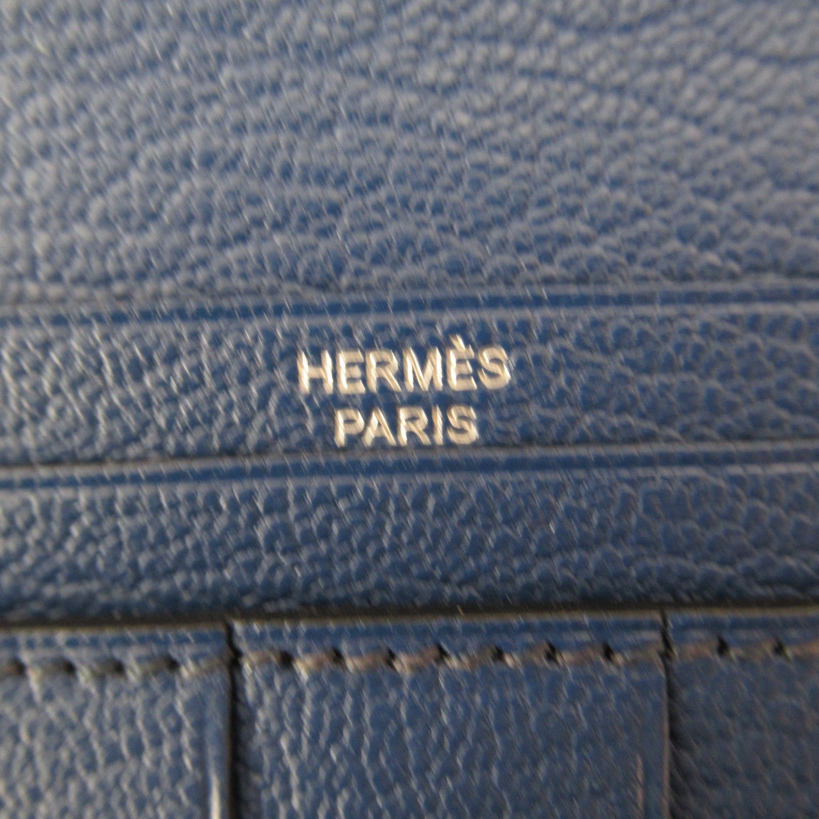 Hermes Chevre Leather Bearn Souffle Wallet