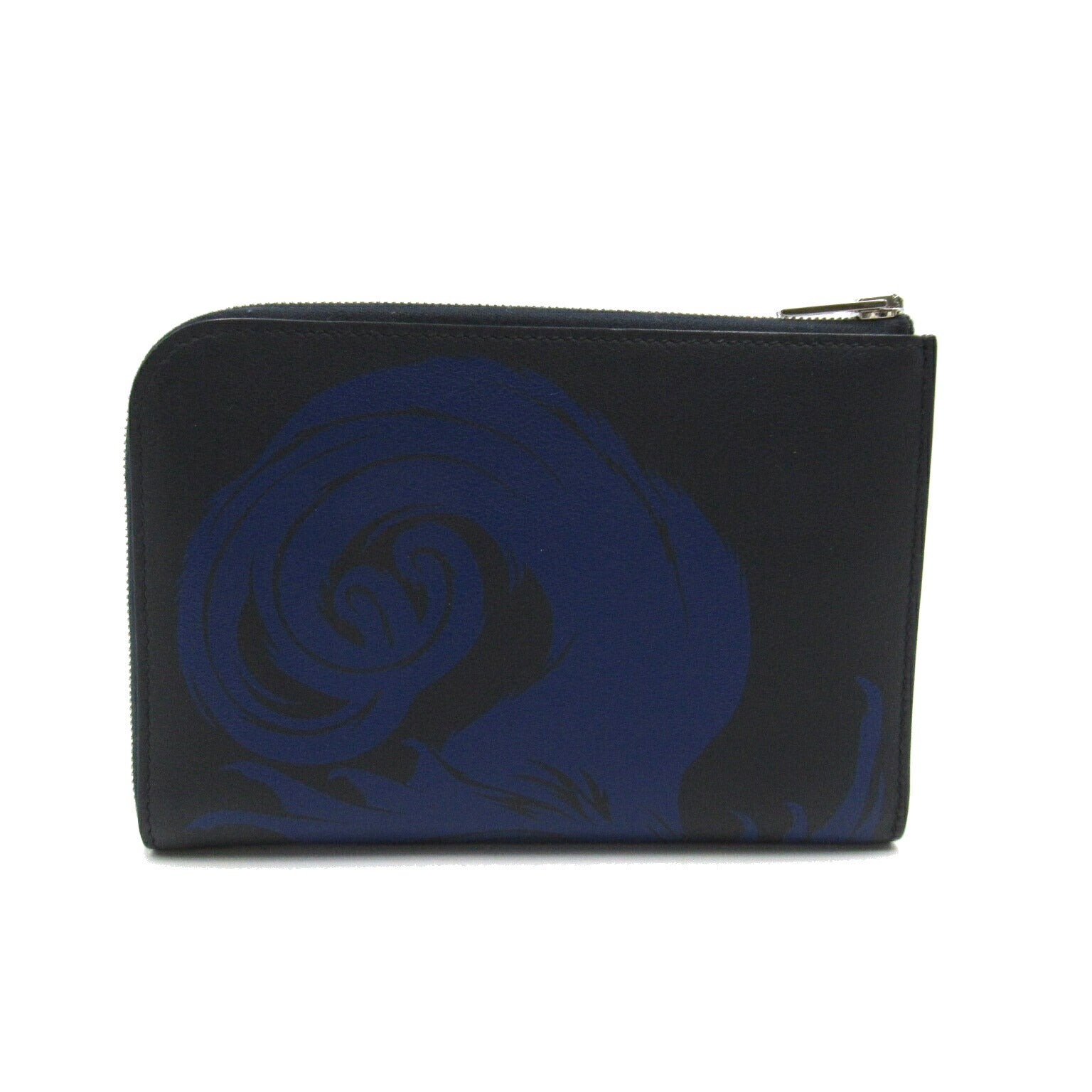 Hermes Remix Duo Leather Wallet Navy