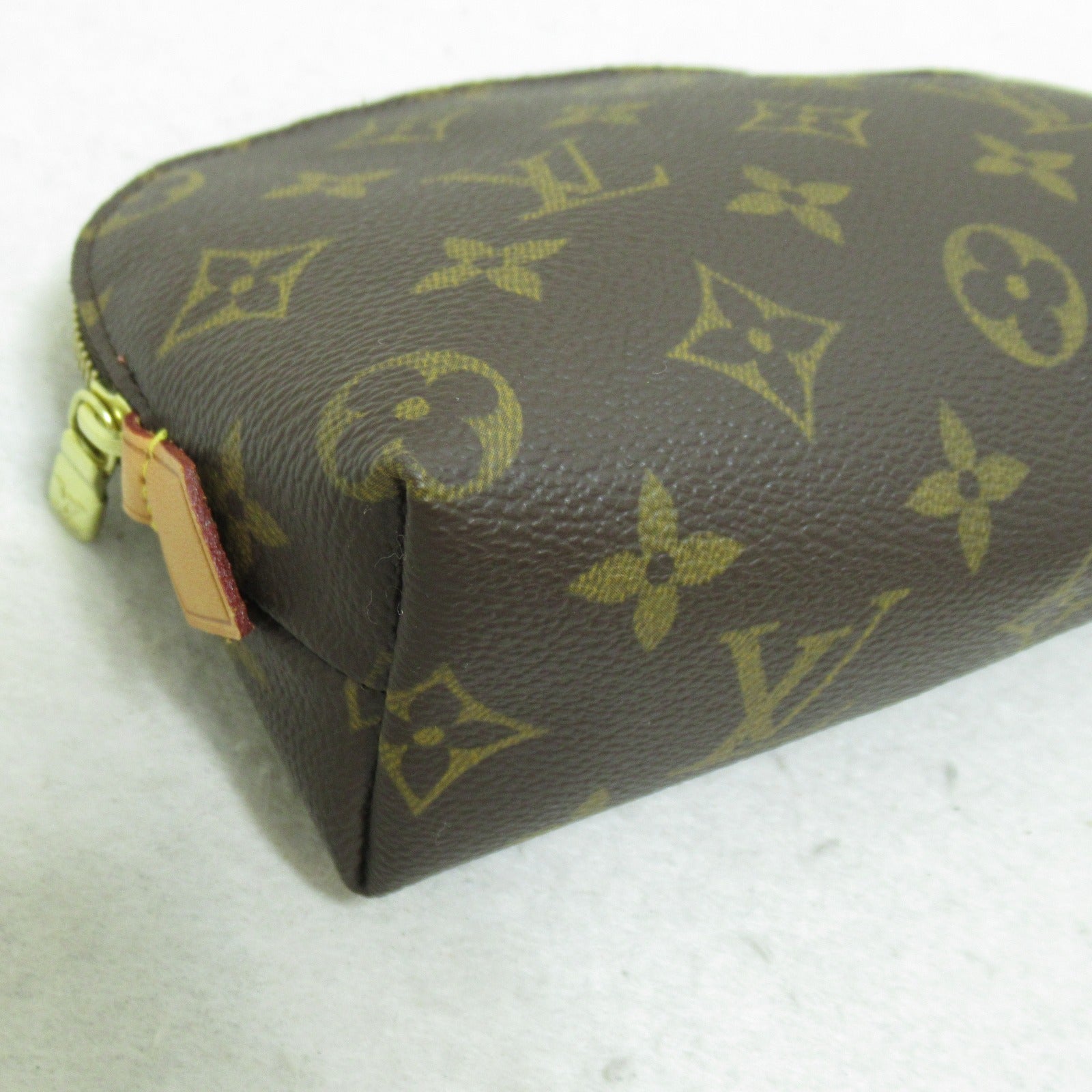 Louis Vuitton Cosmetic Pouch PM  Canvas Vanity Bag M47515 in Great Condition