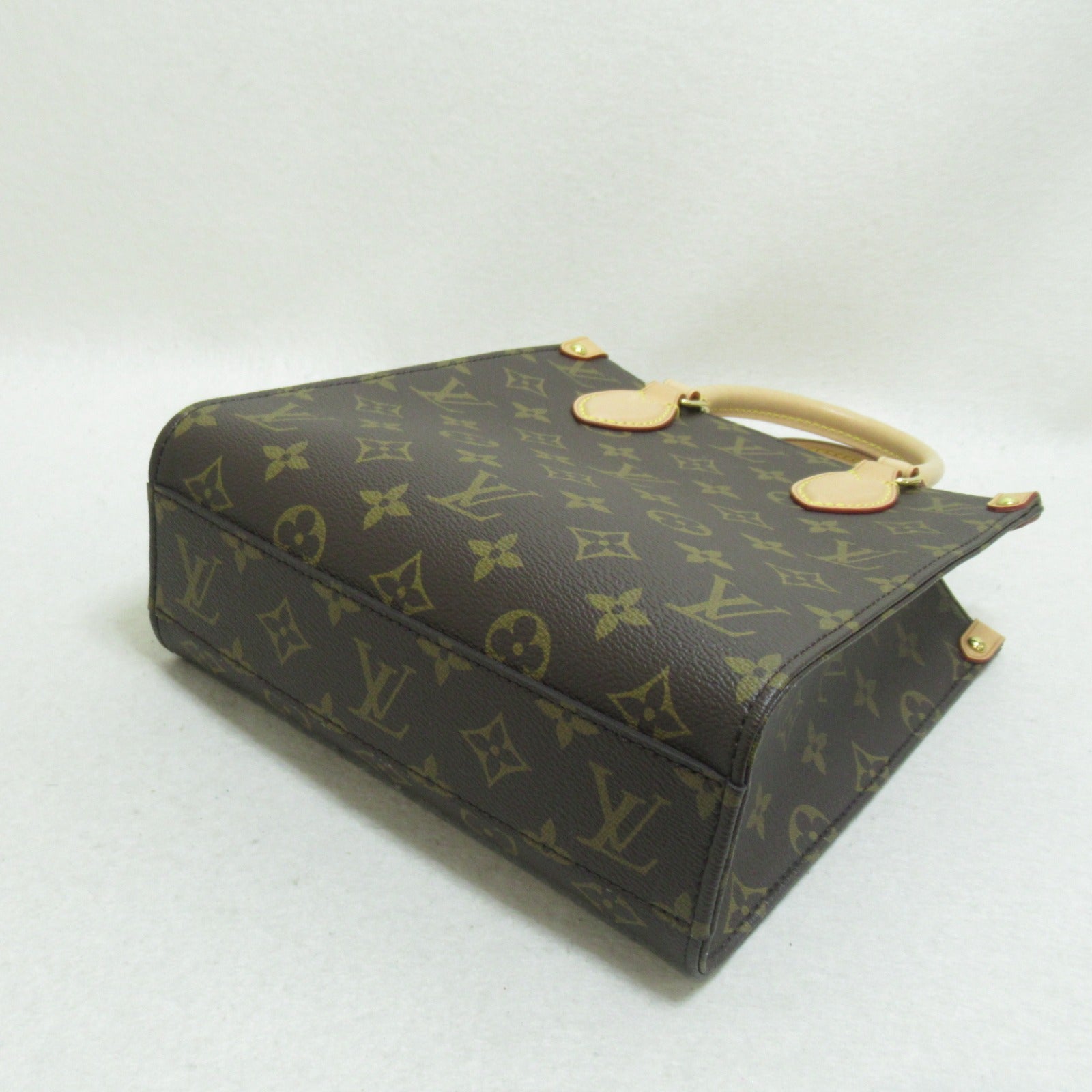 Louis Vuitton Sac Plat BB Shoulder Bag PVC Canvas