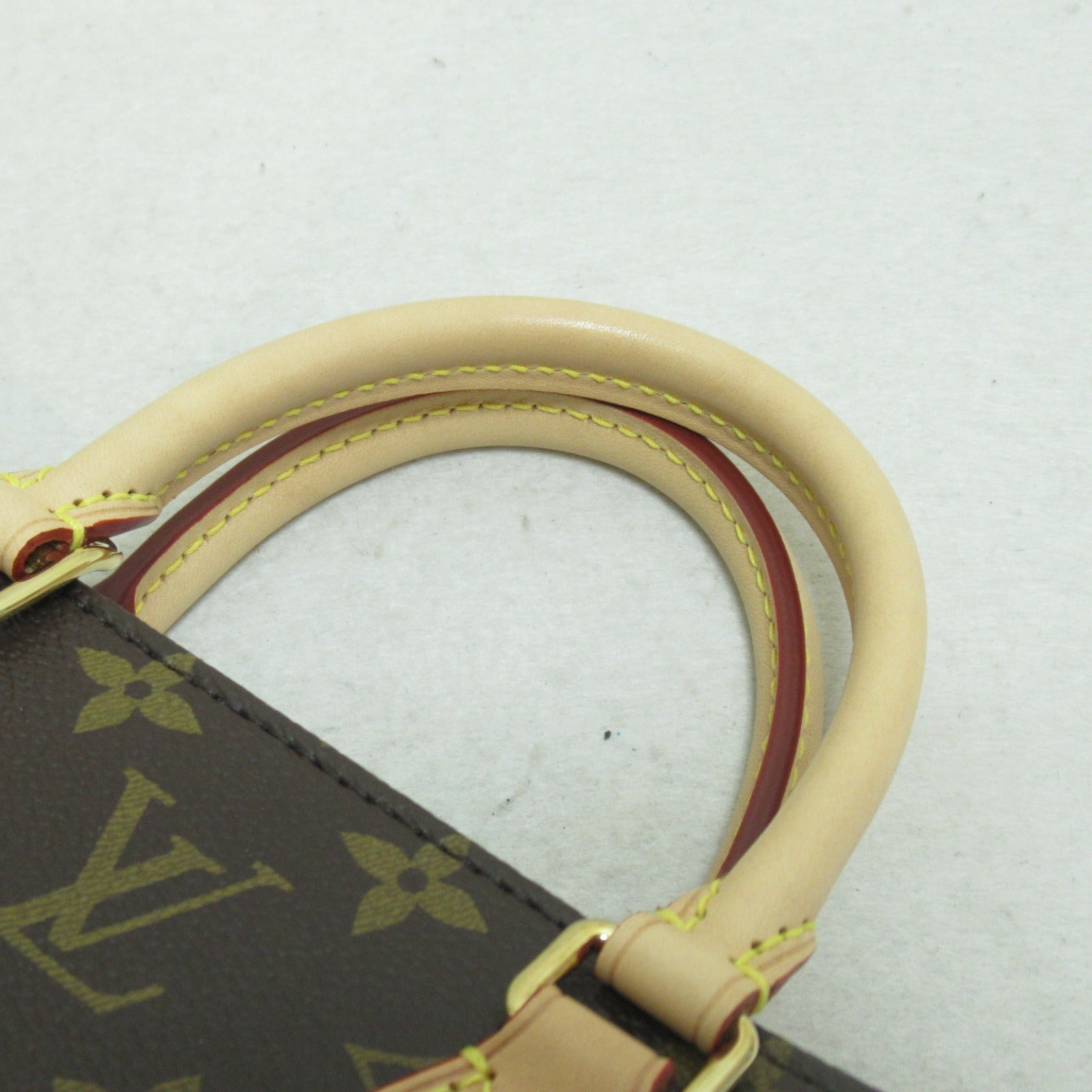 Louis Vuitton Sac Plat BB Shoulder Bag PVC Canvas