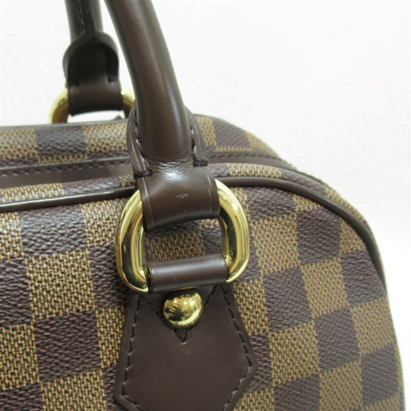 Louis Vuitton Damier Ebene Duomo Canvas Handbag N60008 in Great Condition