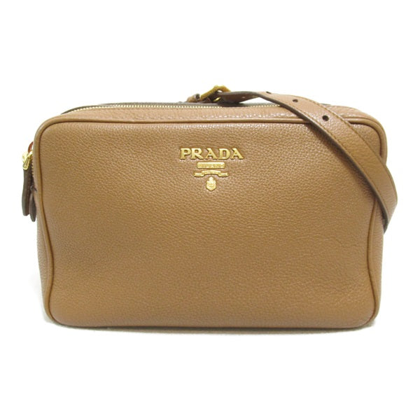 Prada Vitello Daino Camera Bag  Leather Crossbody Bag in Great Condition