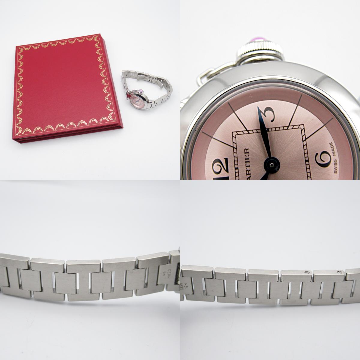 Cartier Miss Pasha Stainless Steel Watch W3140008